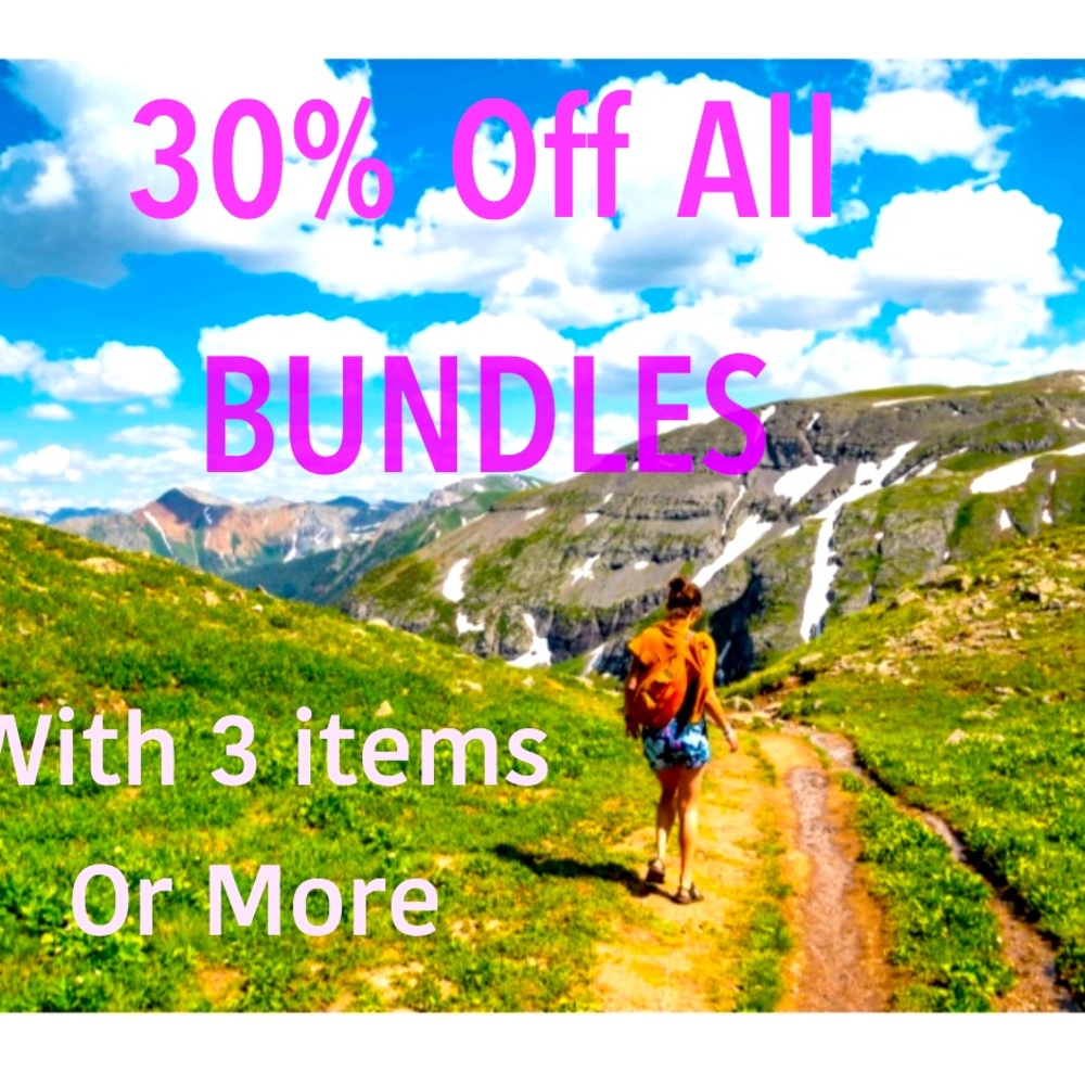 30% off OR MORE on Bundles of 3+ Items